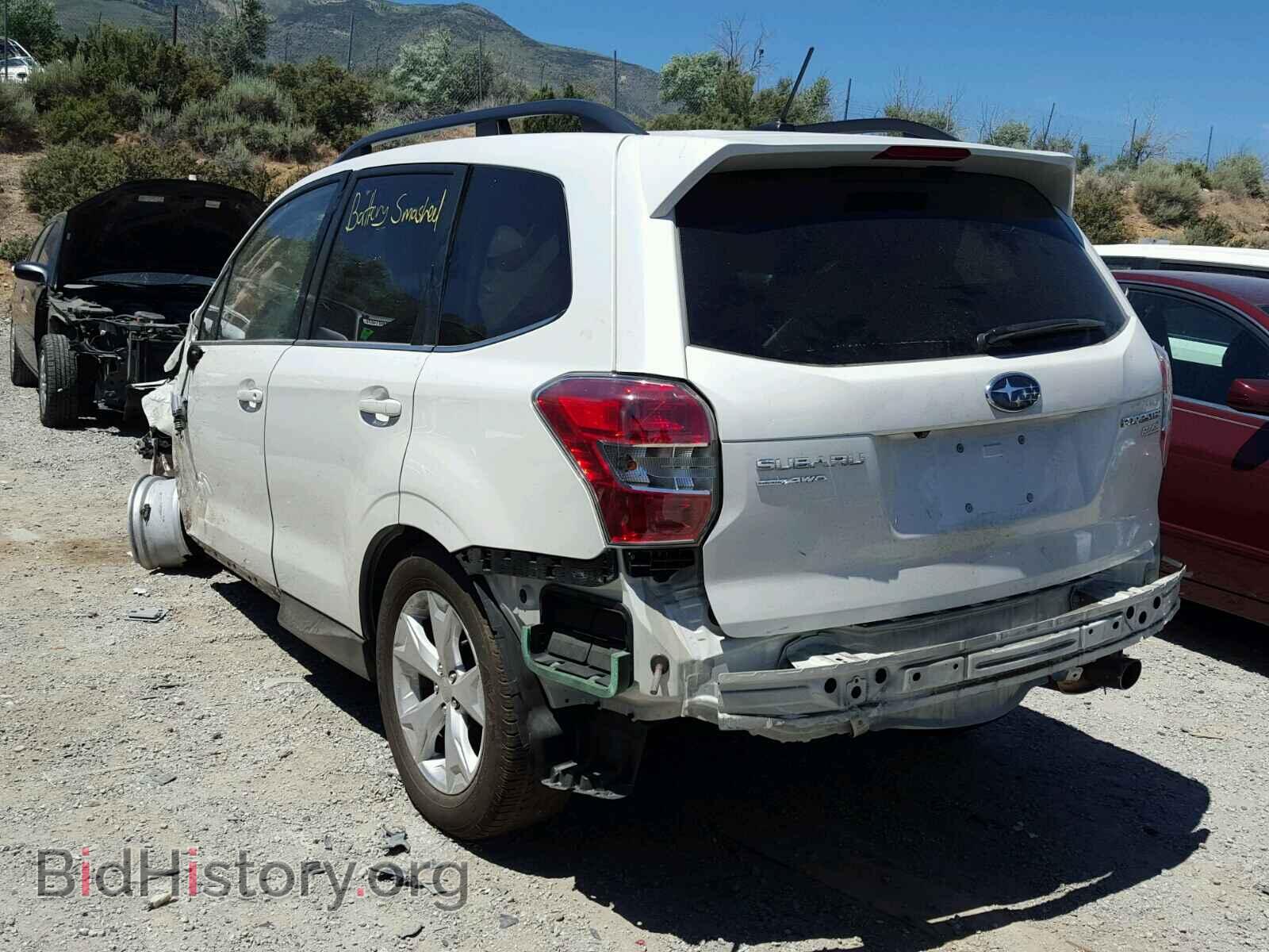 2014 SUBARU FORESTER - VIN: JF2SJAJC5EH515848 - Фото 3