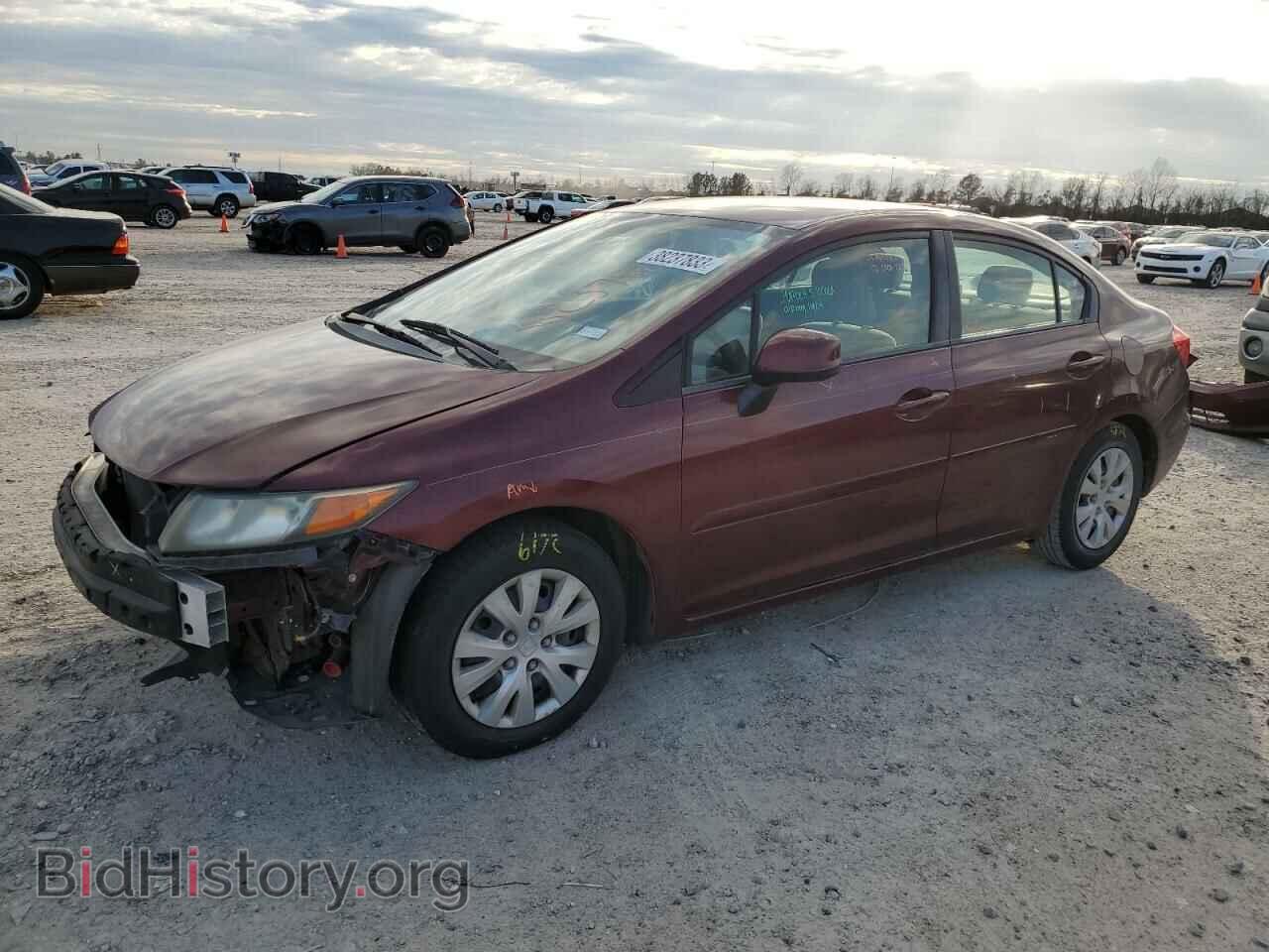 Фотография 2HGFB2F54CH551729 - HONDA CIVIC 2012