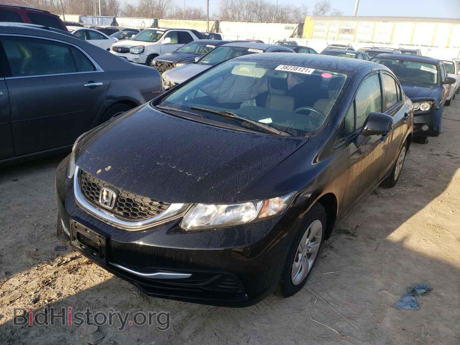 2013 HONDA CIVIC - VIN: 19XFB2F51DE100429 - Фото 2