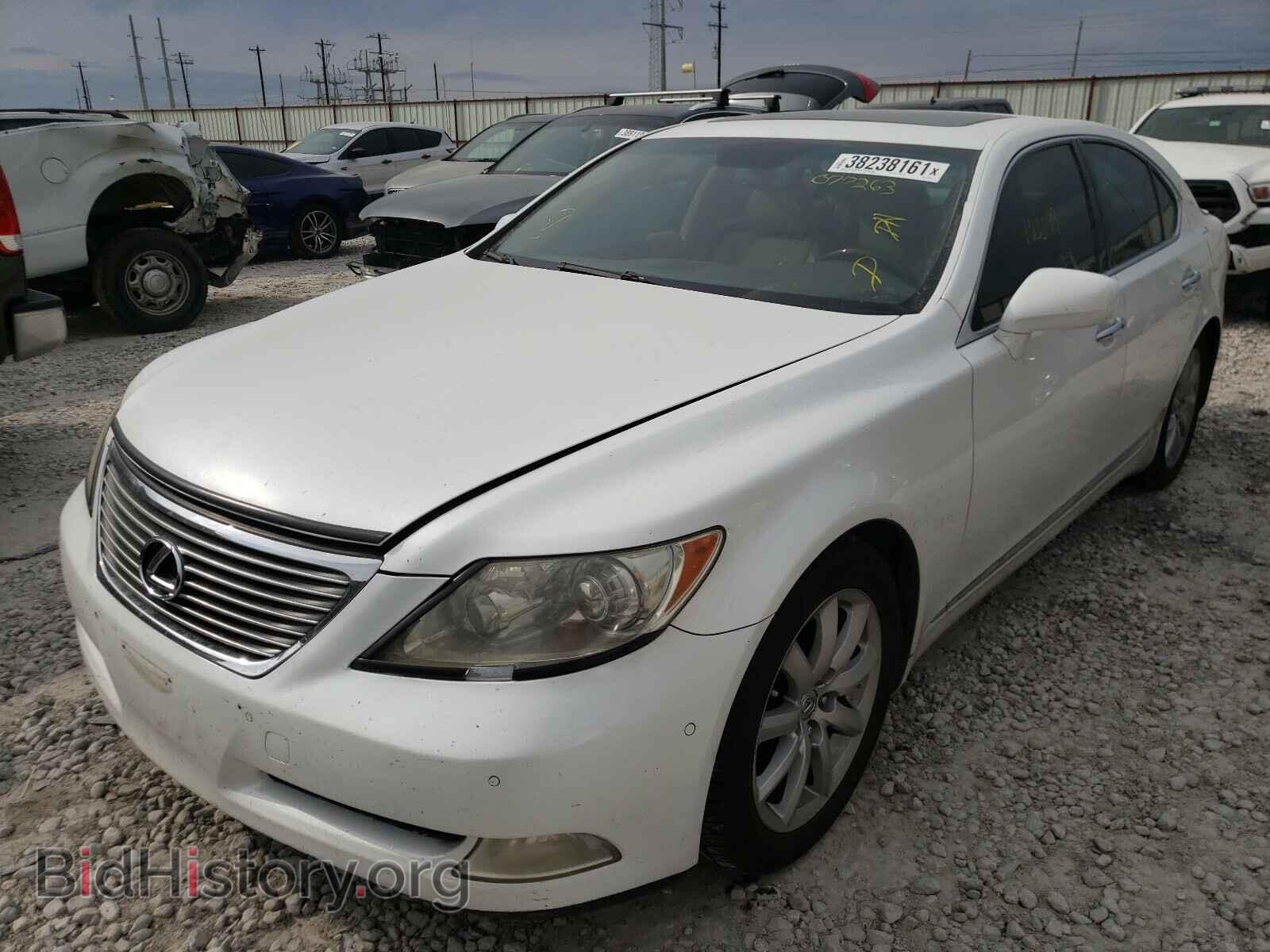 2008 LEXUS LS460 - VIN: JTHBL46F885077263 - Фото 2
