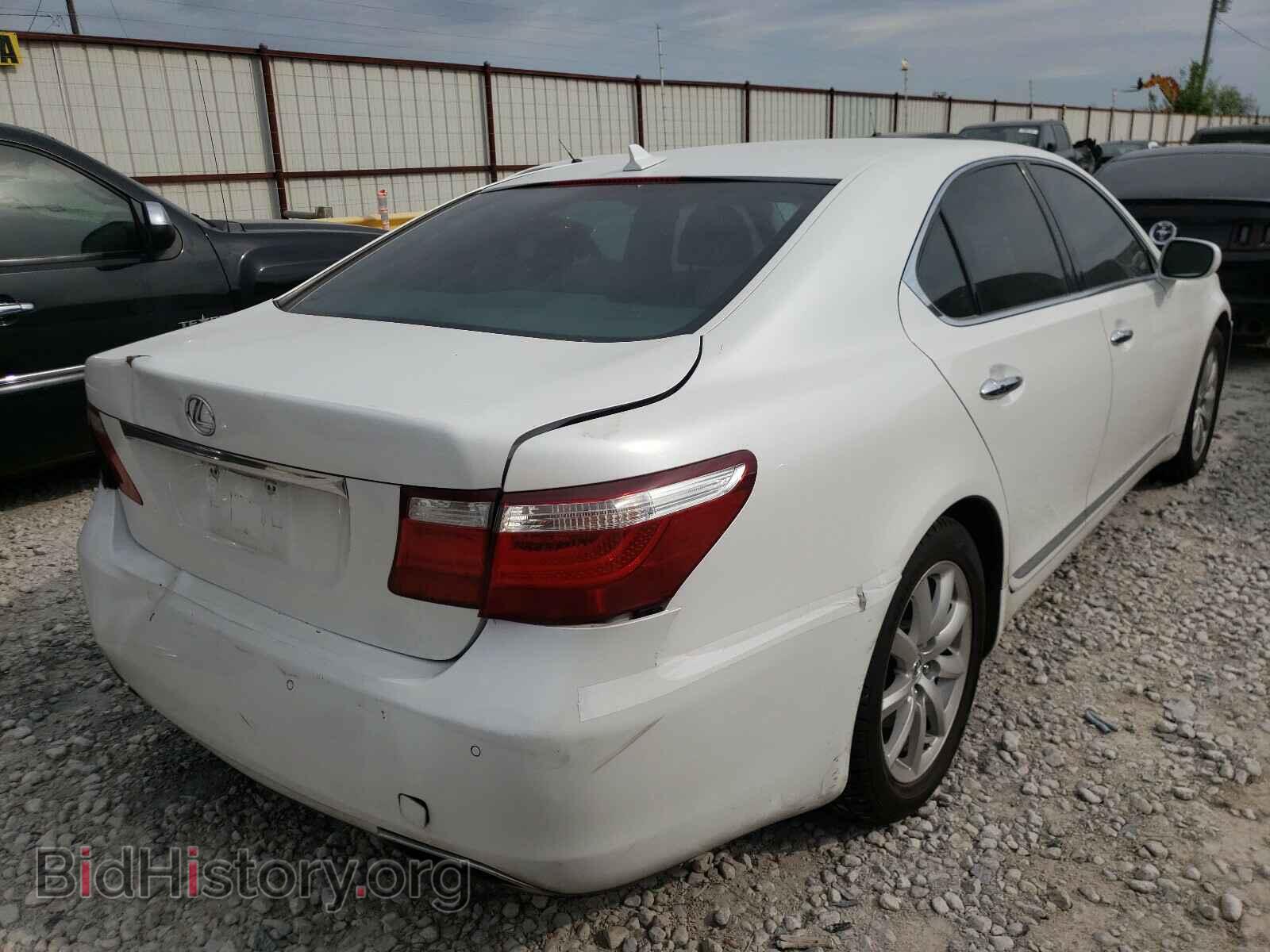 2008 LEXUS LS460 - VIN: JTHBL46F885077263 - Фото 4