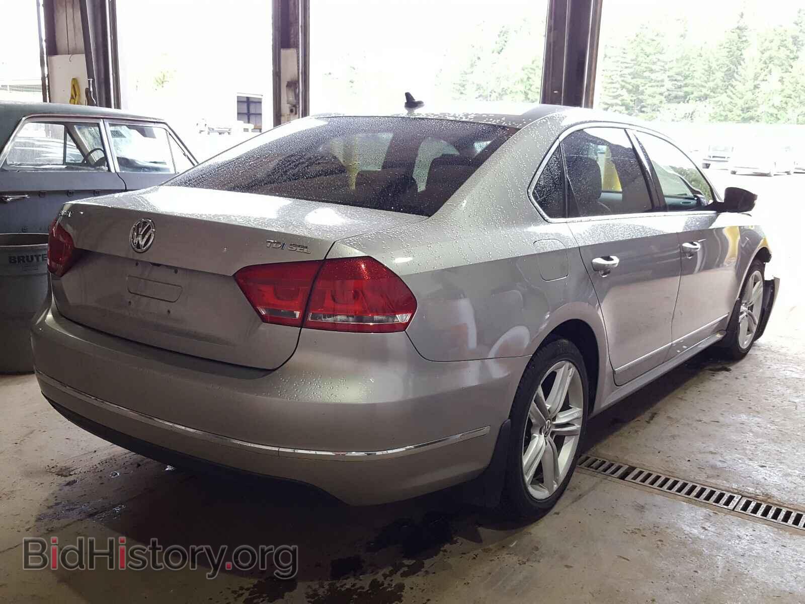 2013 VOLKSWAGEN PASSAT - VIN: 1VWCN7A30DC043352 - Фото 4