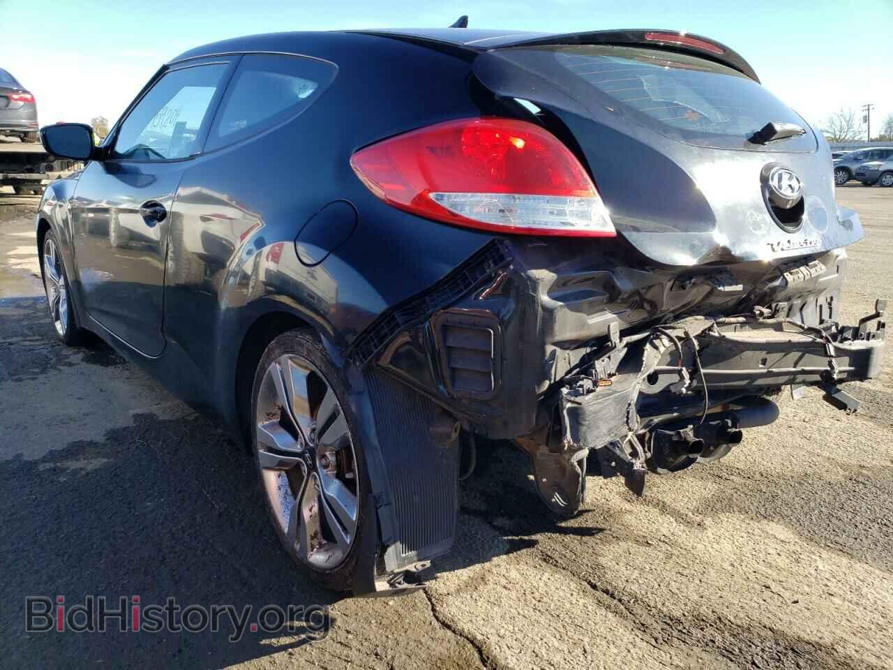2012 HYUNDAI VELOSTER - VIN: KMHTC6AD7CU075540 - Фото 2