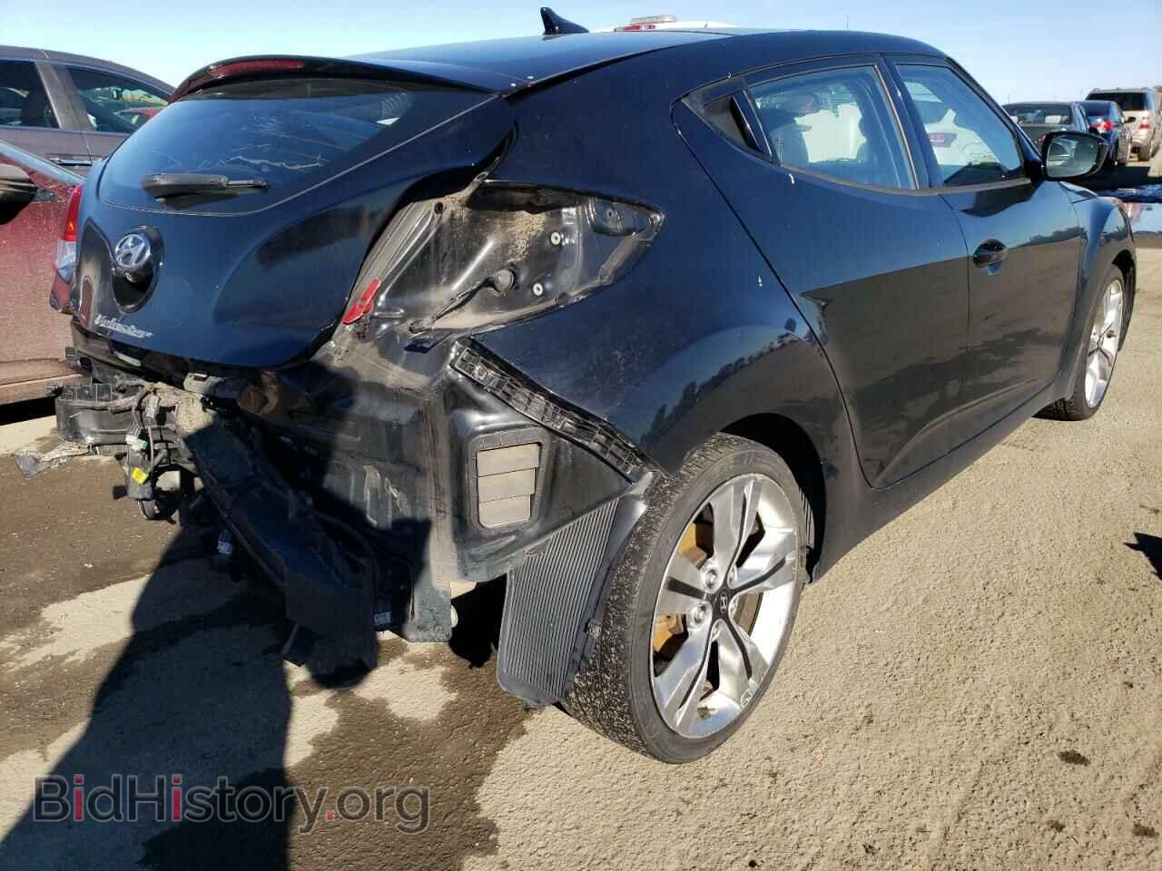 2012 HYUNDAI VELOSTER - VIN: KMHTC6AD7CU075540 - Фото 3