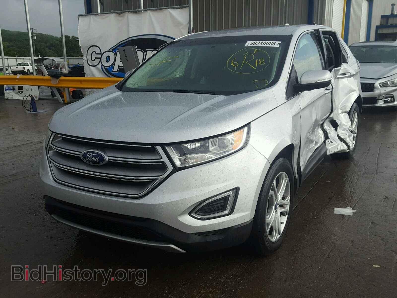 2017 FORD EDGE - VIN: 2FMPK3K97HBB77673 - Фото 2