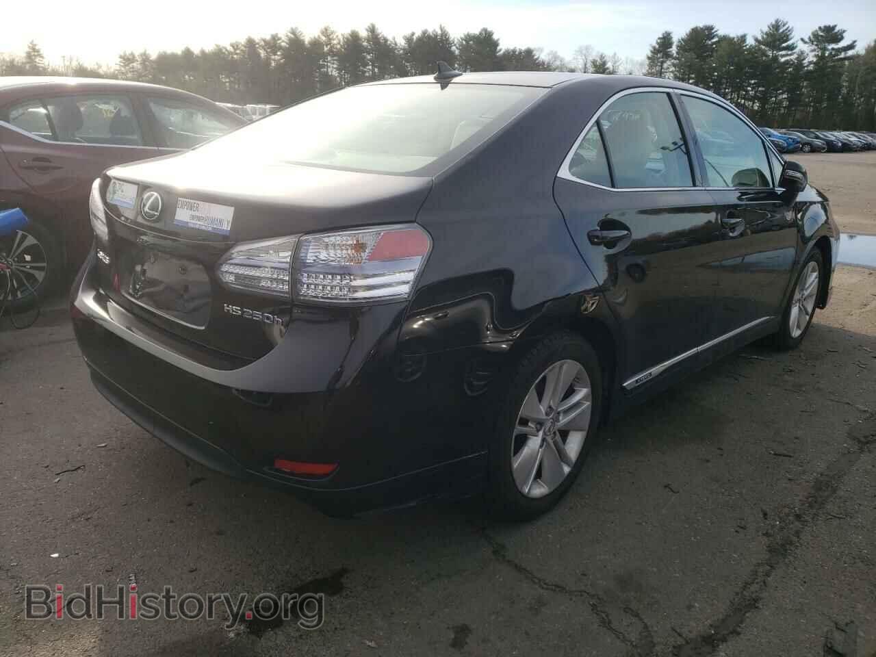 2010 LEXUS HS - VIN: JTHBB1BA3A2036302 - Фото 4