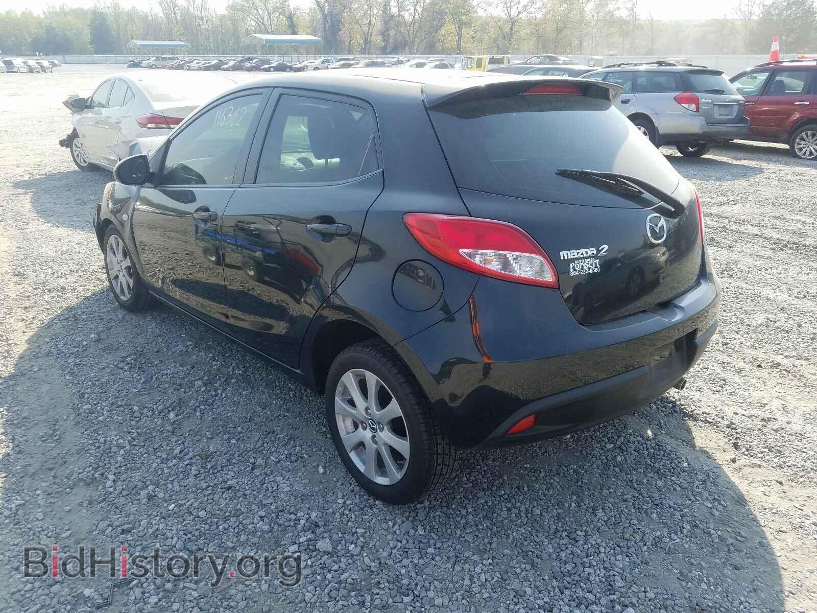 2014 MAZDA 2 - VIN: JM1DE1LY6E0176858 - Фото 2