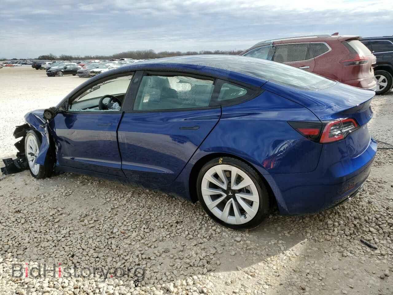 2022 TESLA MODEL 3 - VIN: 5YJ3E1EA5NF286491 - Фото 2