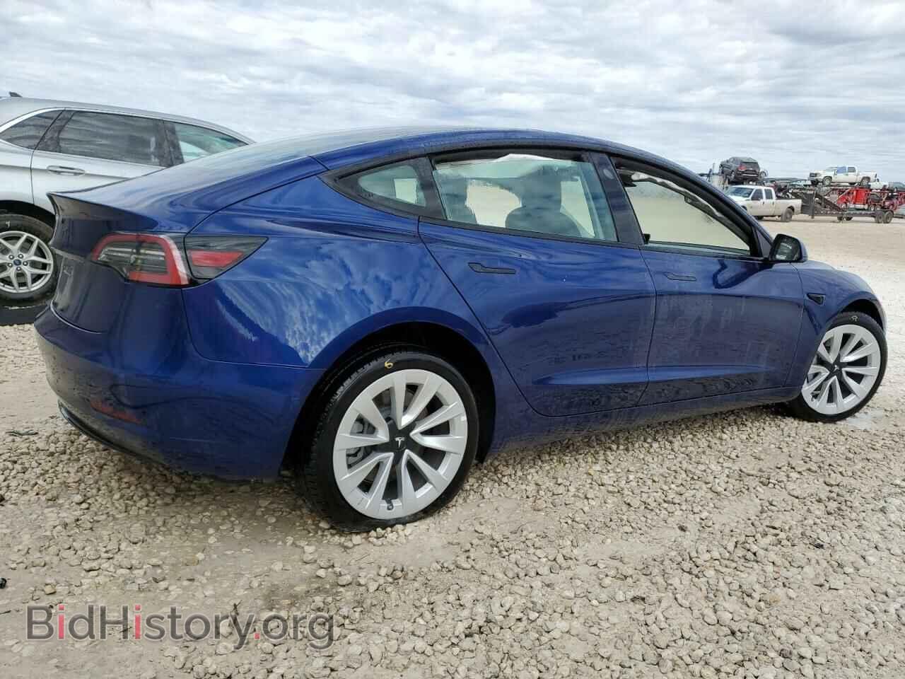 2022 TESLA MODEL 3 - VIN: 5YJ3E1EA5NF286491 - Фото 3