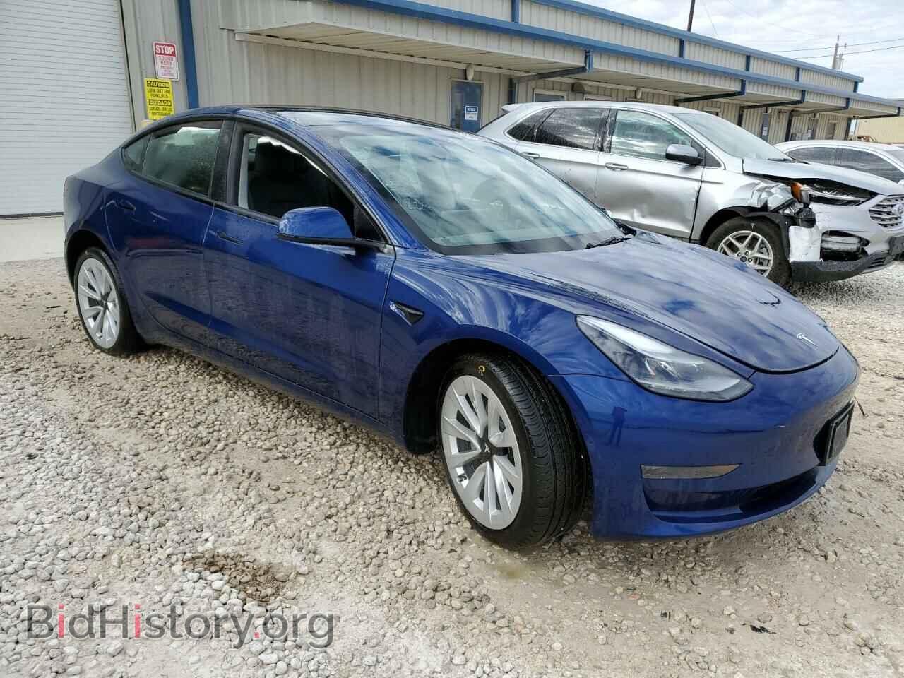 2022 TESLA MODEL 3 - VIN: 5YJ3E1EA5NF286491 - Фото 4
