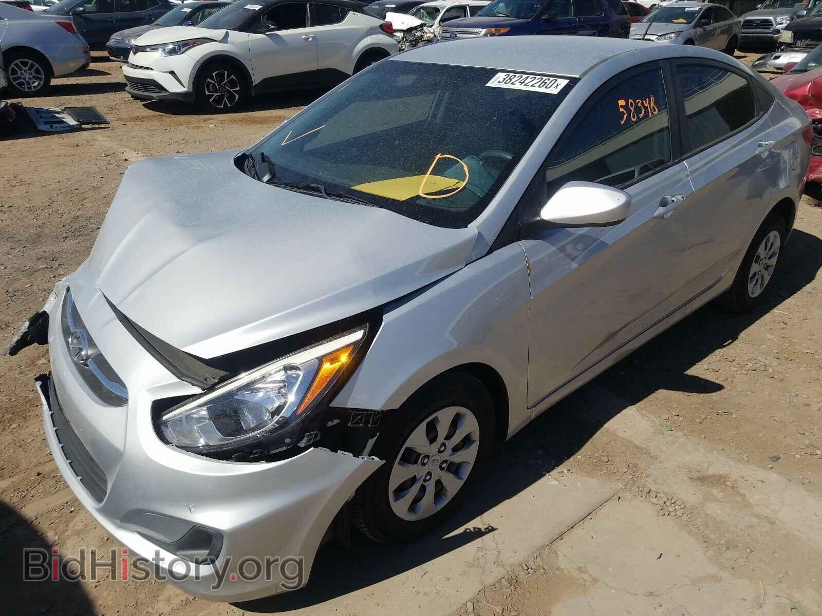 2016 HYUNDAI ACCENT - VIN: KMHCT4AE7GU977379 - Фото 2