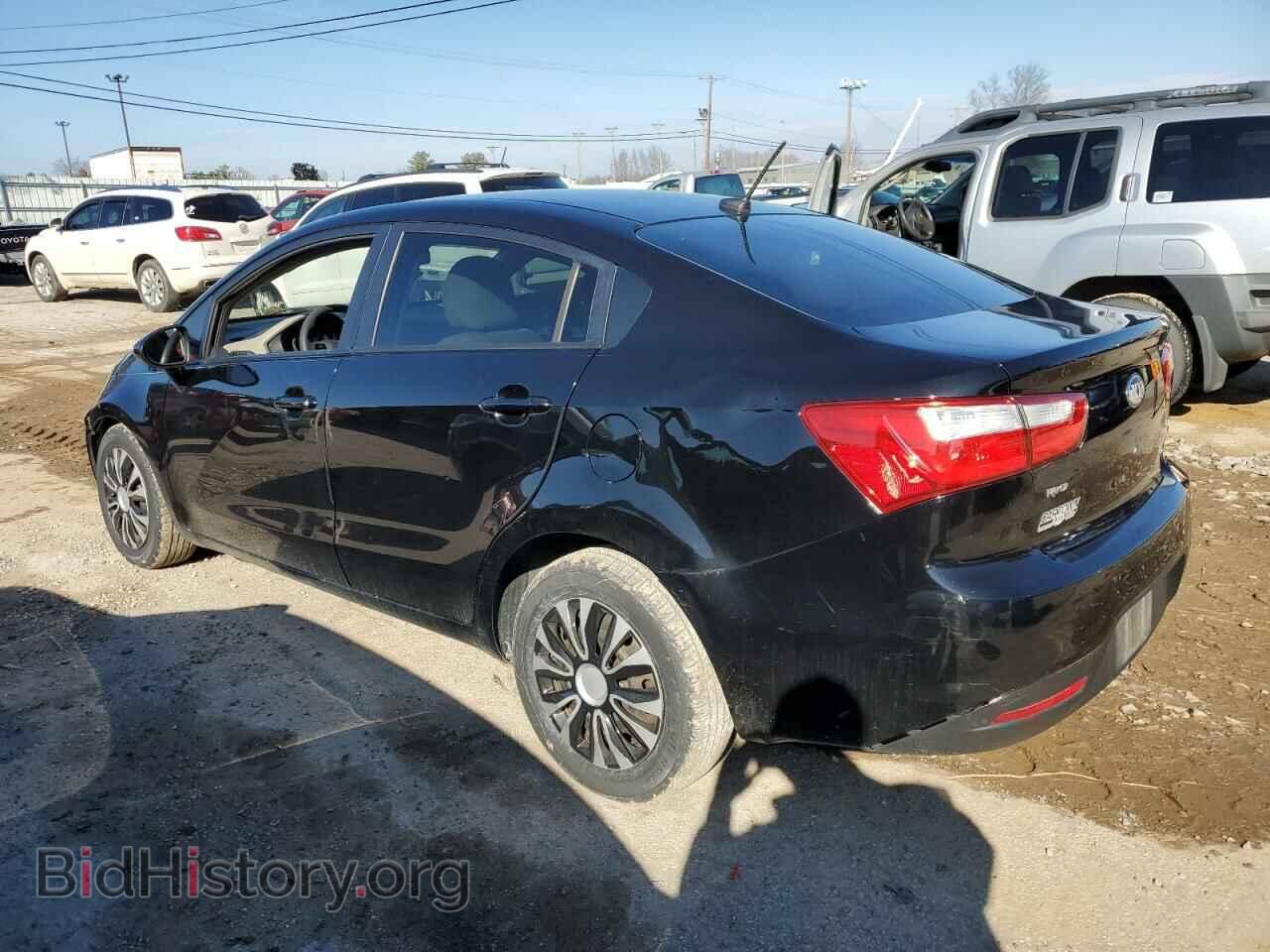 2013 KIA RIO - VIN: KNADM4A37D6222198 - Фото 2