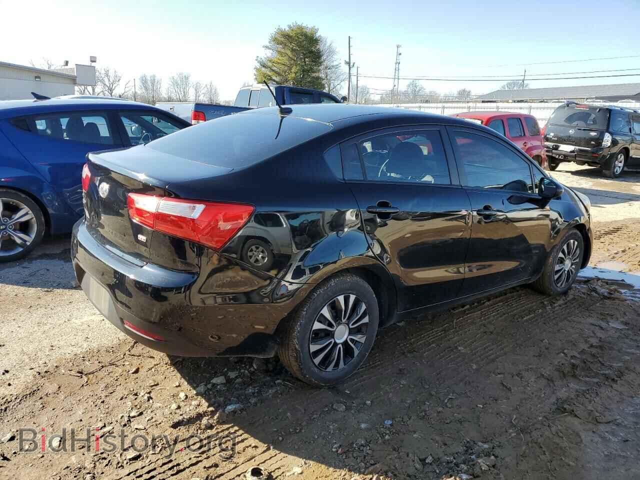 2013 KIA RIO - VIN: KNADM4A37D6222198 - Фото 3
