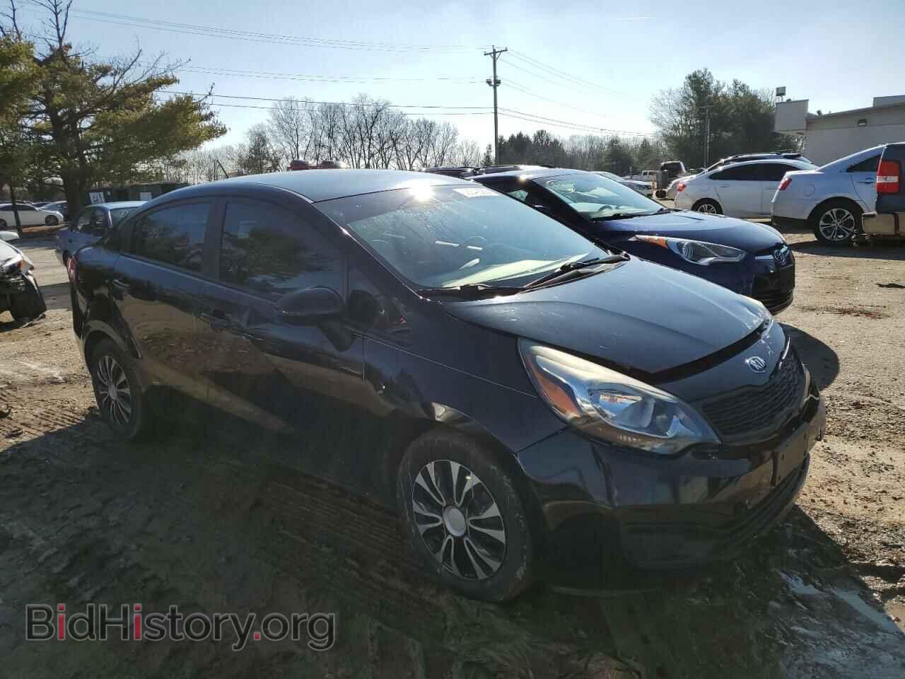 2013 KIA RIO - VIN: KNADM4A37D6222198 - Фото 4