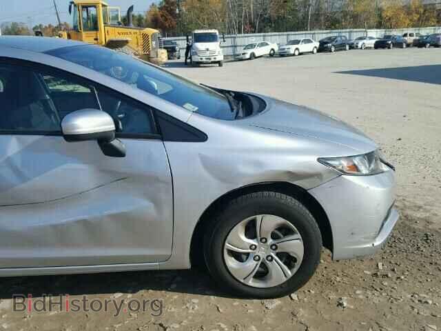 2014 HONDA CIVIC - VIN: 2HGFB2F55EH500551 - Фото 10