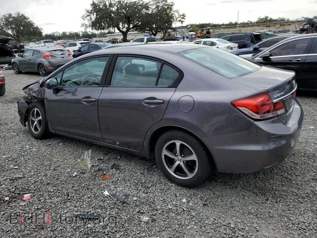 2015 HONDA CIVIC - VIN: 19XFB2F75FE090377 - Фото 2