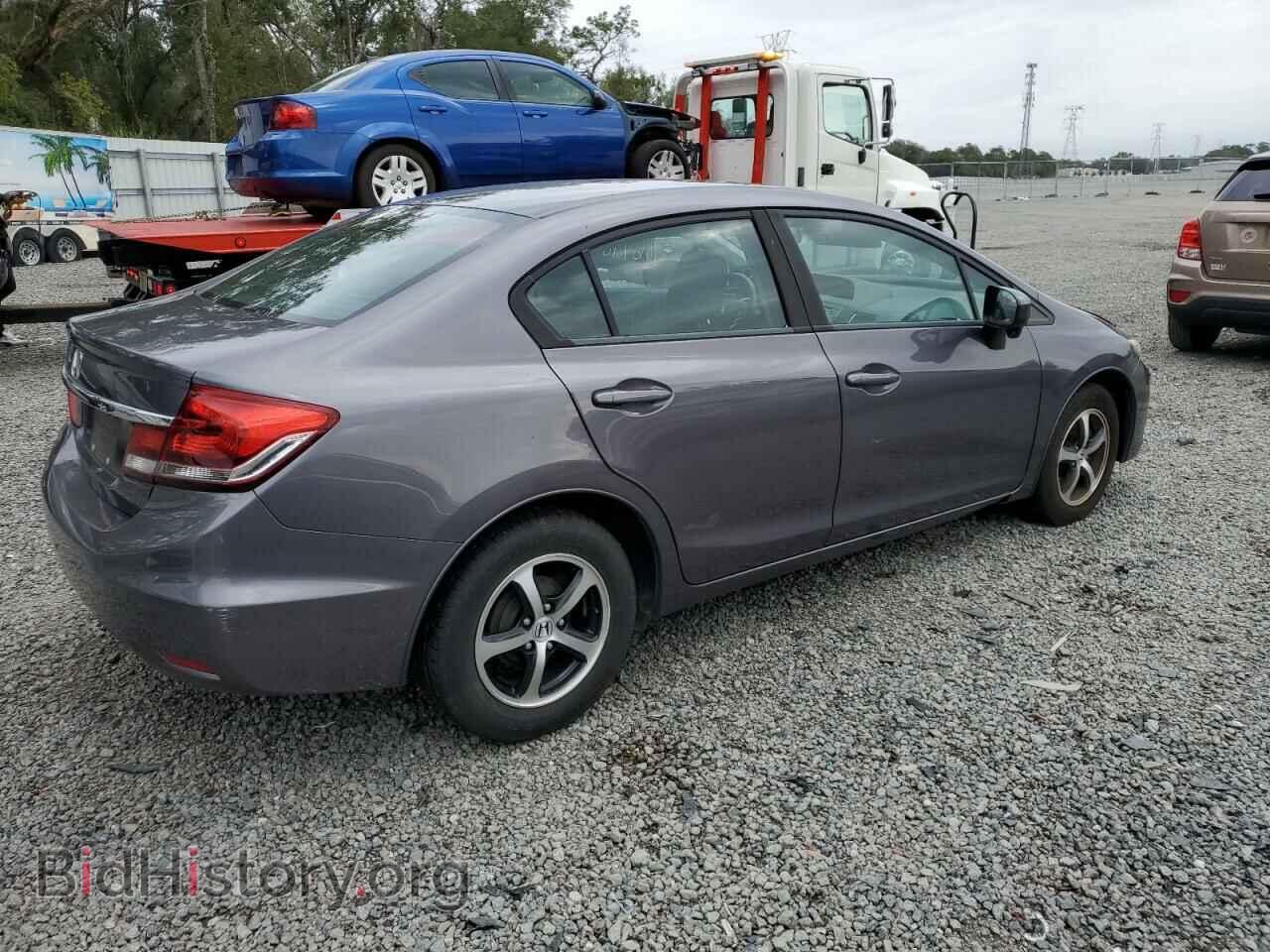 2015 HONDA CIVIC - VIN: 19XFB2F75FE090377 - Фото 3