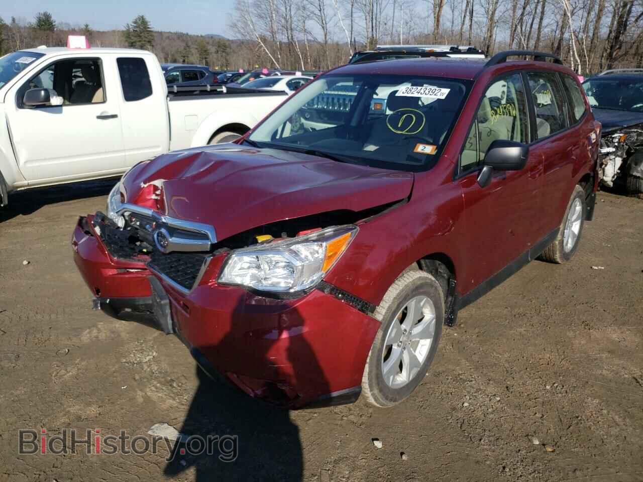 2016 SUBARU FORESTER - VIN: JF2SJABC5GH520601 - Фото 2