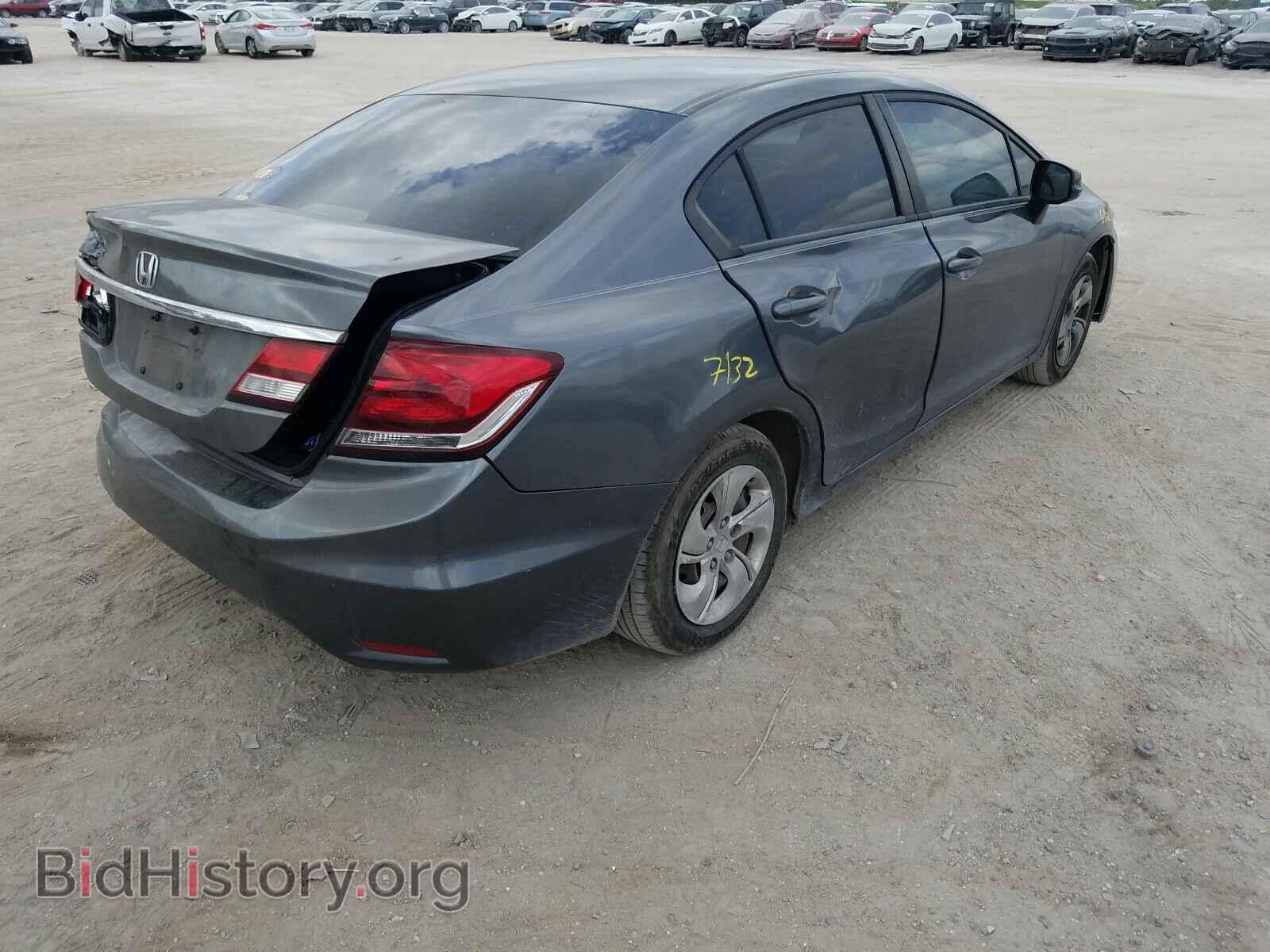 2013 HONDA CIVIC - VIN: 19XFB2F58DE100413 - Фото 4