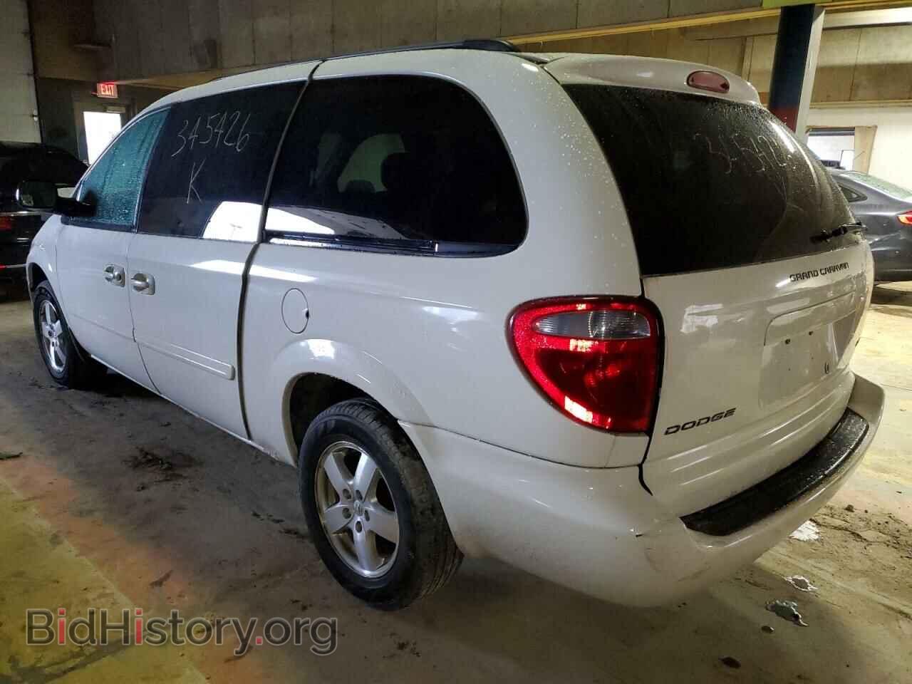 2007 DODGE CARAVAN - VIN: 2D4GP44L27R345426 - Фото 2