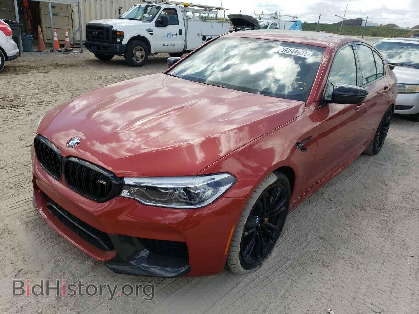 2019 BMW M5 - VIN: WBSJF0C5XKB284893 - Фото 2