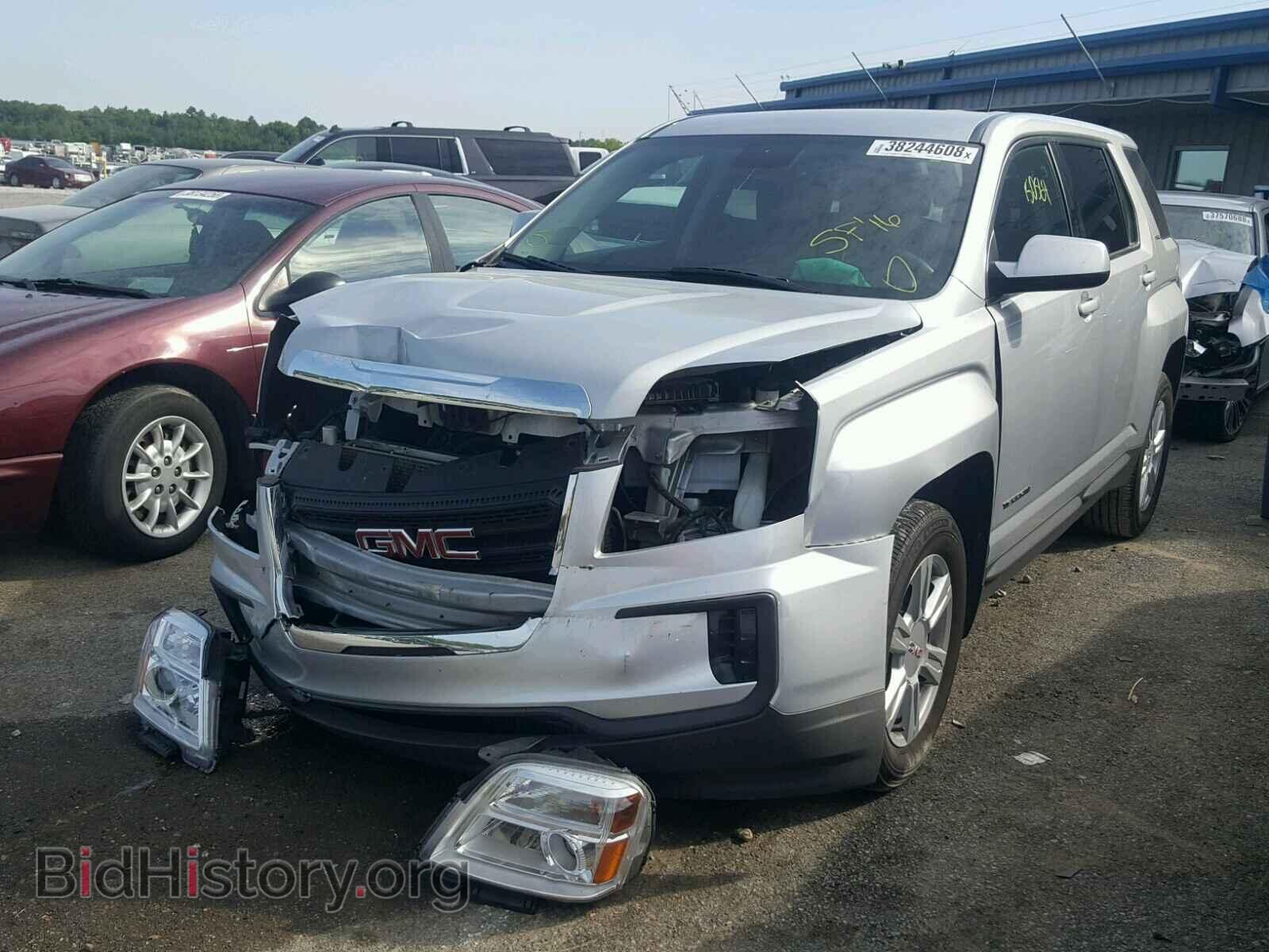 2016 GMC TERRAIN - VIN: 2GKALMEK6G6352261 - Фото 2