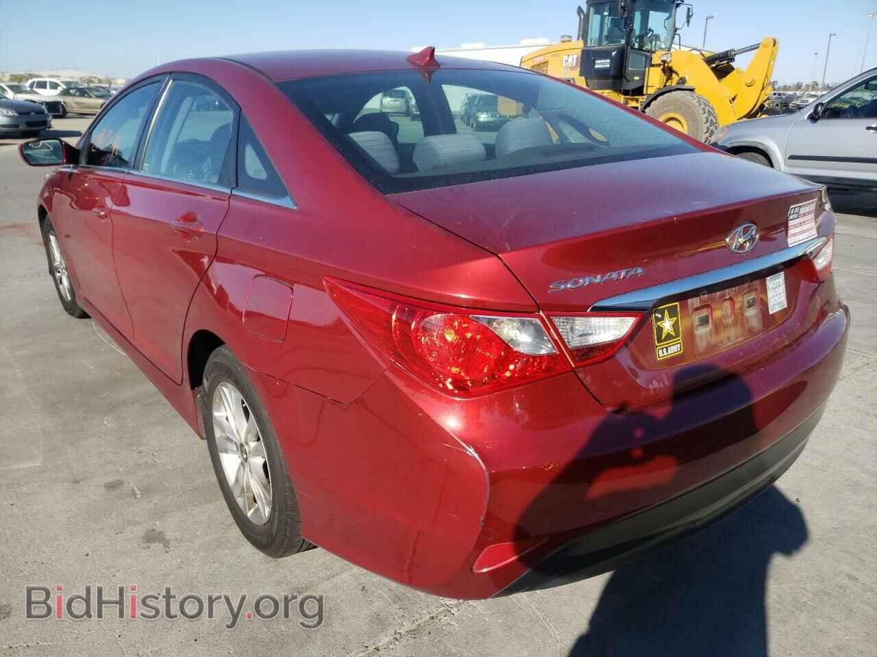 2014 HYUNDAI SONATA - VIN: 5NPEB4AC6EH834820 - Фото 3