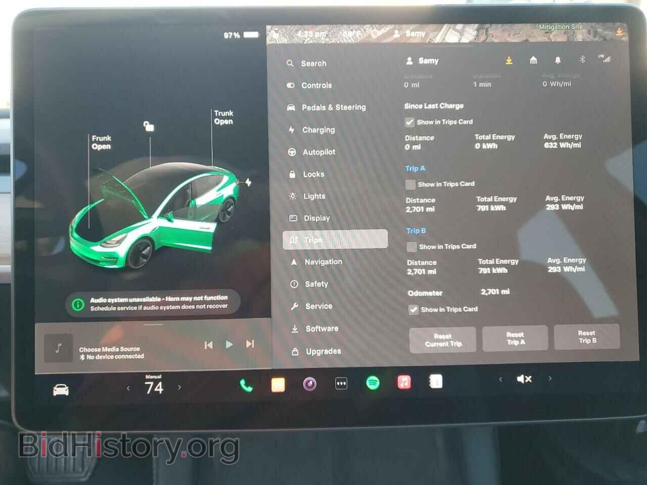 2023 TESLA MODEL 3 - VIN: 5YJ3E1EA0PF617691 - Фото 9