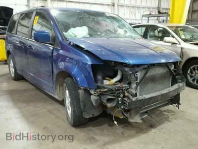 2011 Dodge CARAVAN Grand Cara, blue — VIN 2D4RN5DG7BR682559, Copart