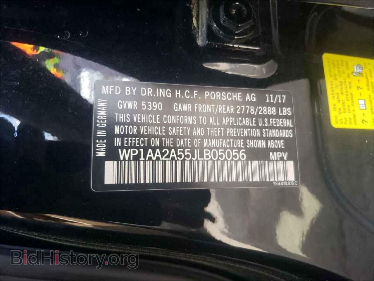 2018 PORSCHE MACAN - VIN: WP1AA2A55JLB05056 - Photo 10