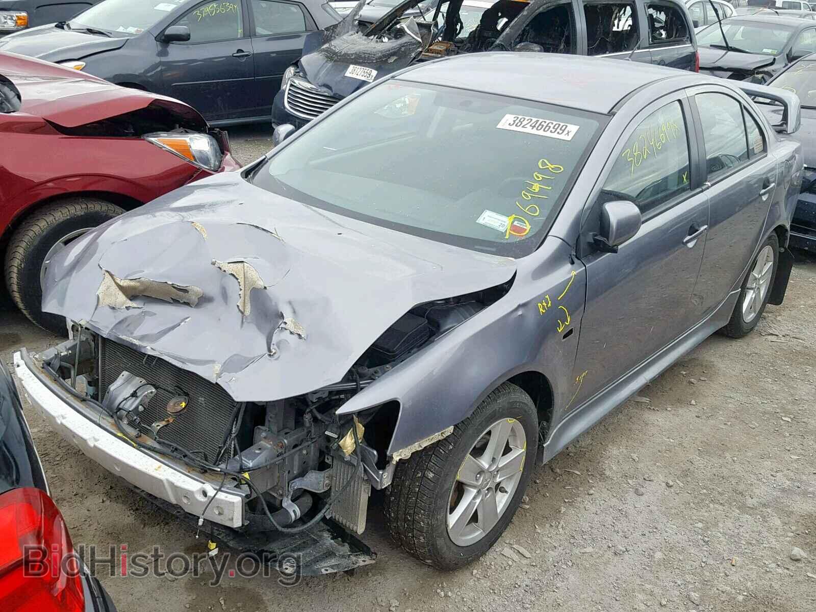 2013 MITSUBISHI LANCER - VIN: JA32V2FW8DU009933 - Фото 2