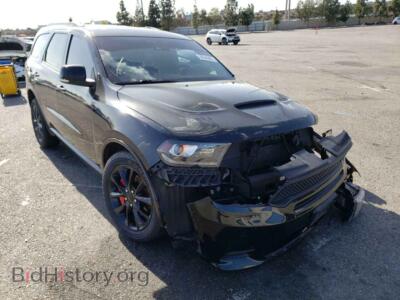 2018 Dodge DURANGO Durango R/, black — VIN 1C4SDHCT9JC114595, Copart