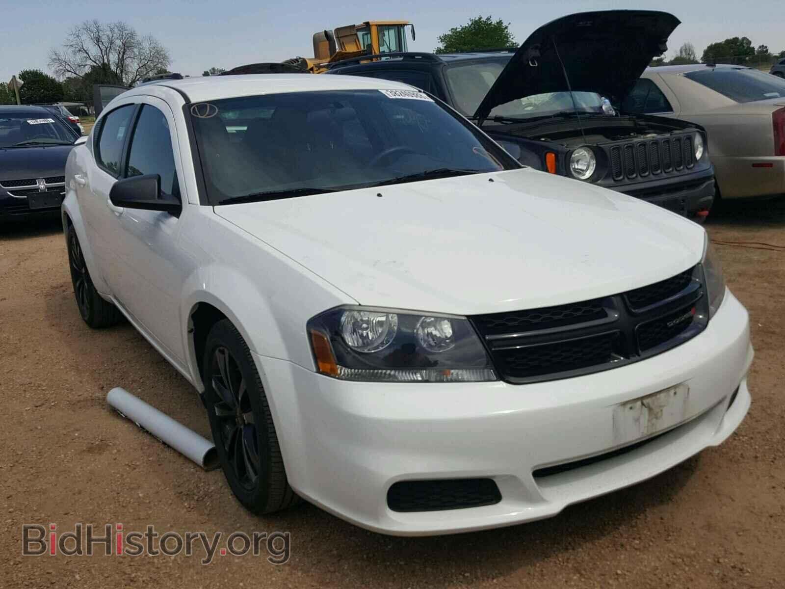 Photo 1C3CDZAG4DN747843 - DODGE AVENGER 2013
