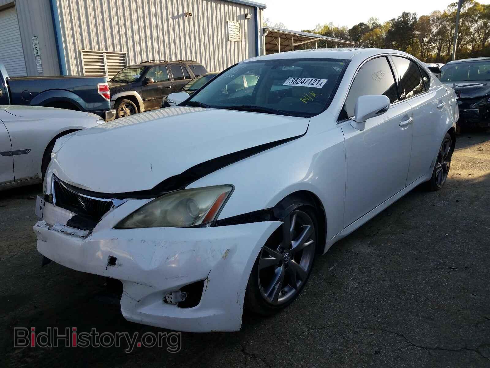 2009 LEXUS IS - VIN: JTHBK262495090193 - Фото 2