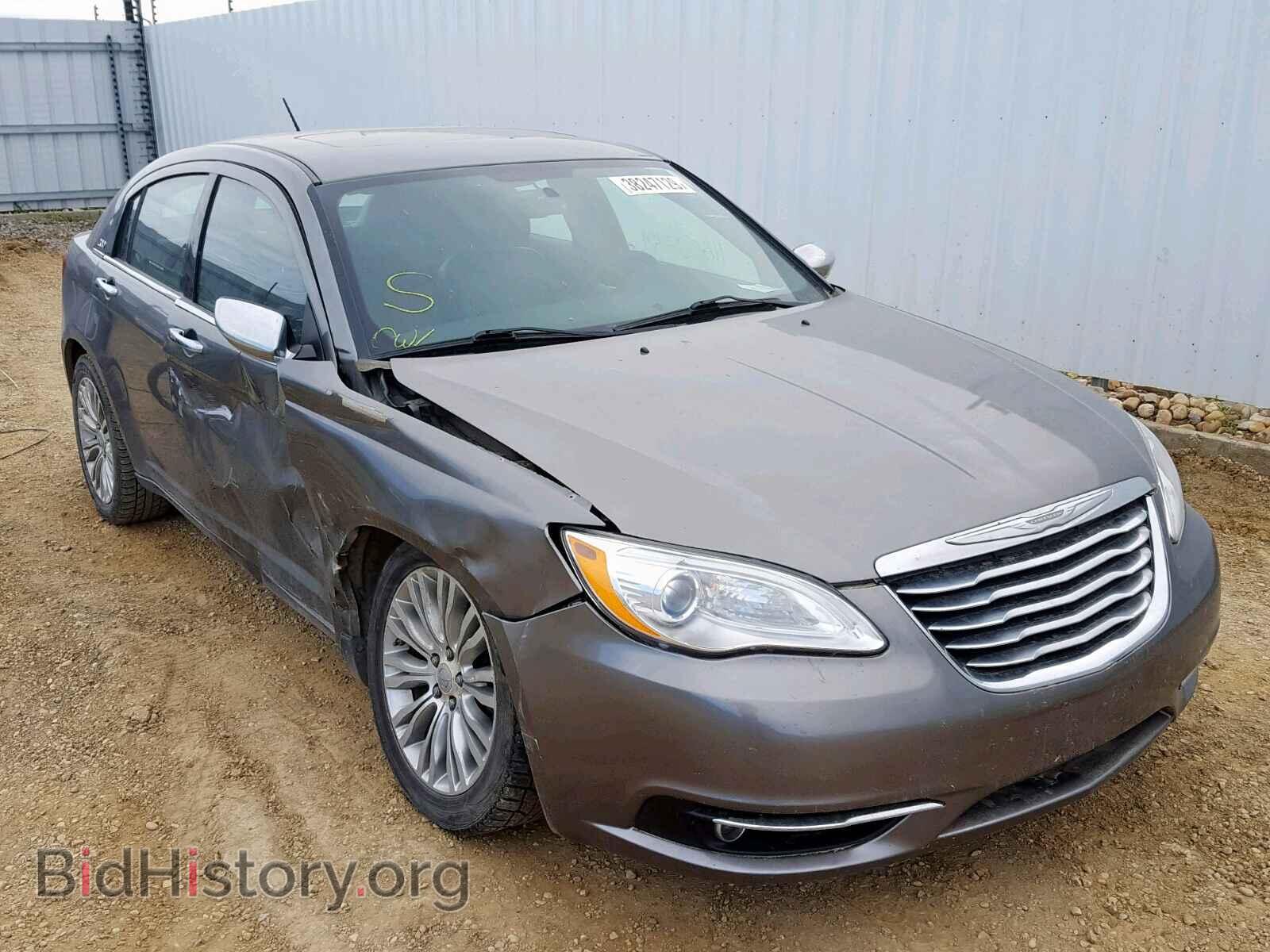 Фотография 1C3CCBCG8CN245584 - CHRYSLER 200 2012