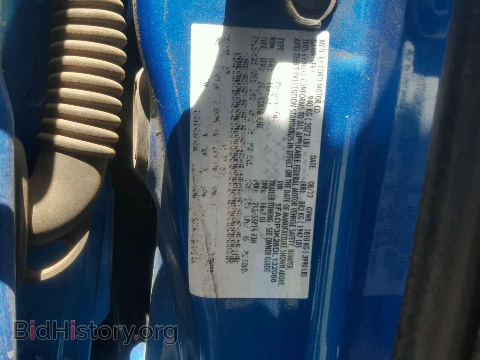 2013 FORD FOCUS - VIN: 1FADP3K28DL132088 - Photo 10