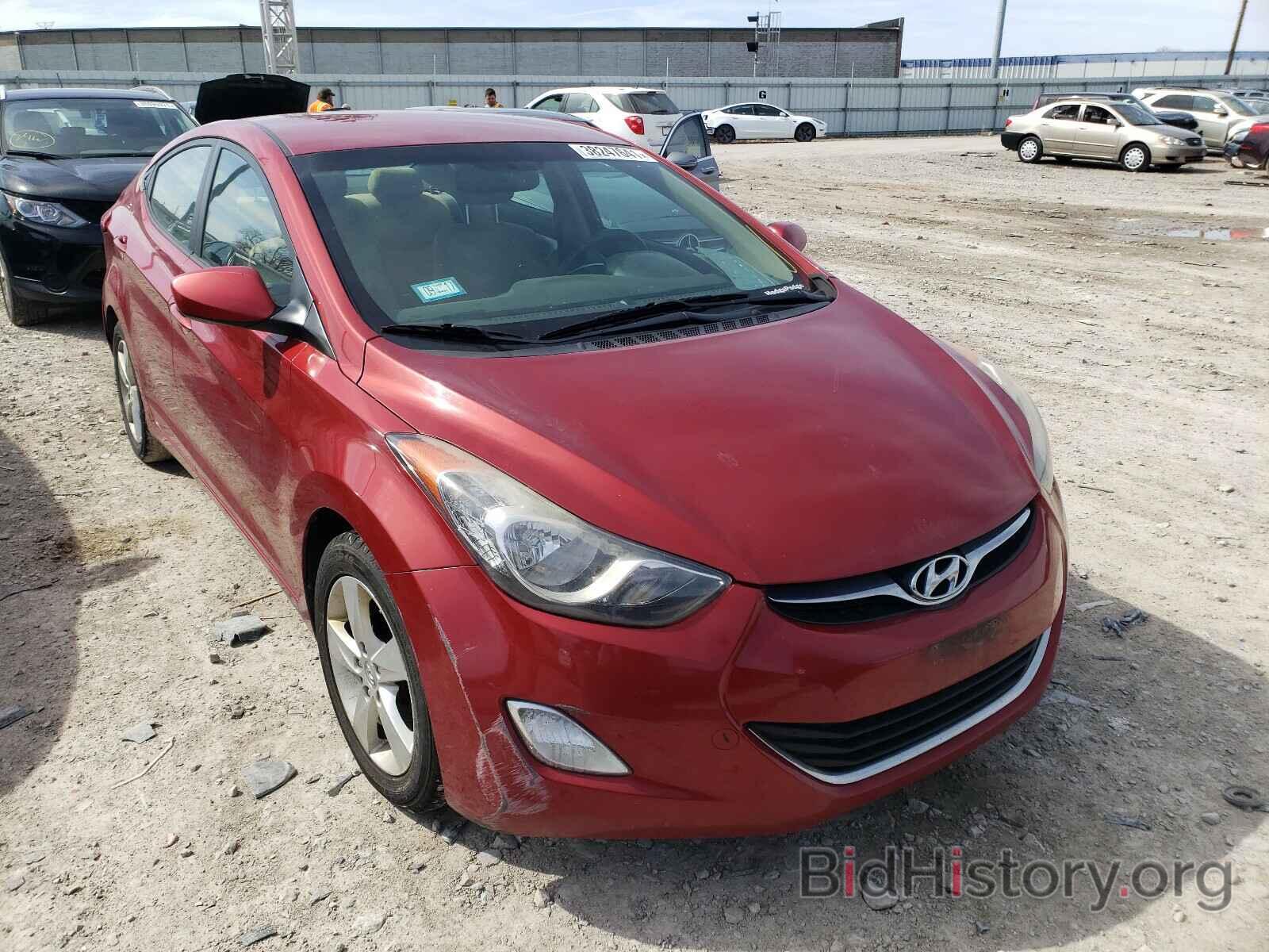 Photo KMHDH4AE5CU408062 - HYUNDAI ELANTRA 2012