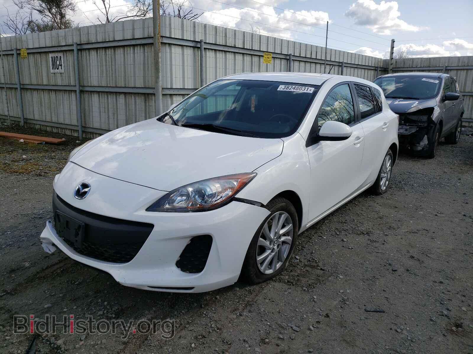 2012 MAZDA 3 - VIN: JM1BL1L83C1674438 - Фото 2