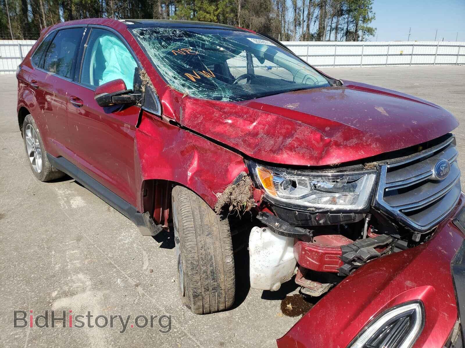 Фотография 2FMTK4K80FBB89754 - FORD EDGE 2015