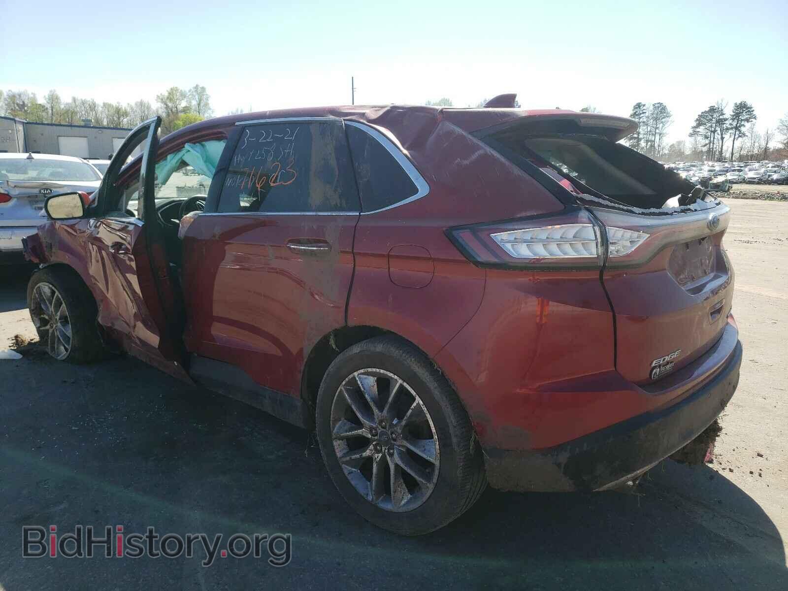 2015 FORD EDGE - VIN: 2FMTK4K80FBB89754 - Фото 3