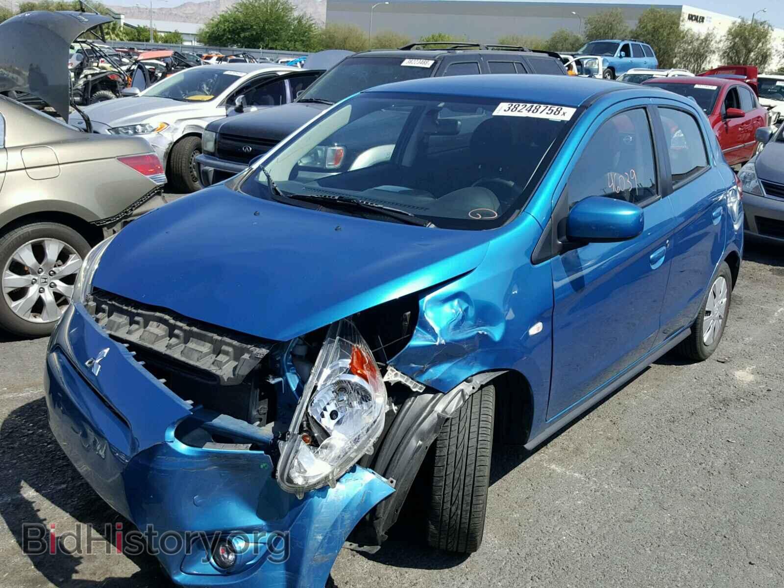 2015 MITSUBISHI MIRAGE - VIN: ML32A3HJ8FH035077 - Фото 2