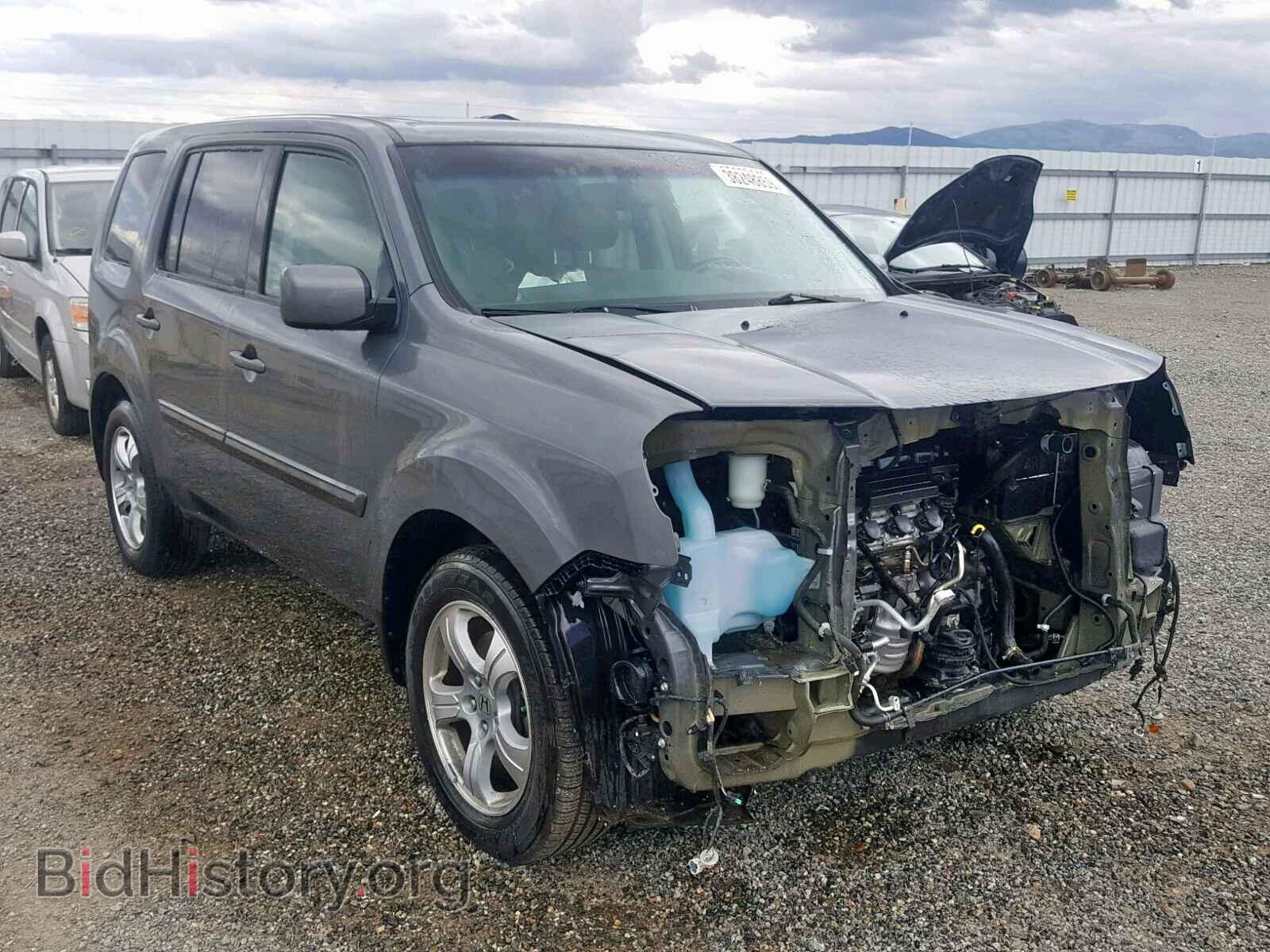 Photo 5FNYF4H67CB025386 - HONDA PILOT EXL 2012