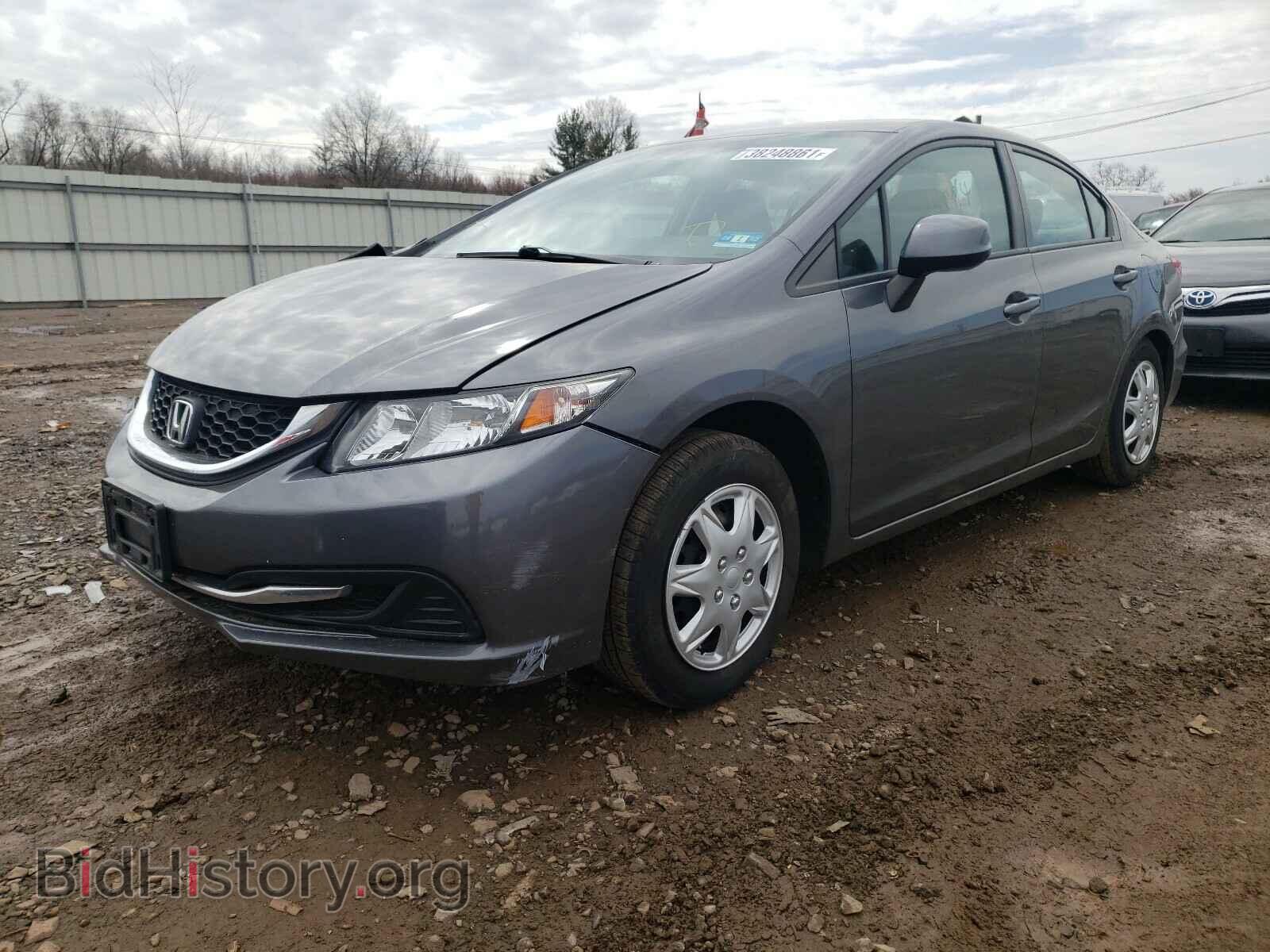 2013 HONDA CIVIC - VIN: 19XFB2F56DE258586 - Фото 2
