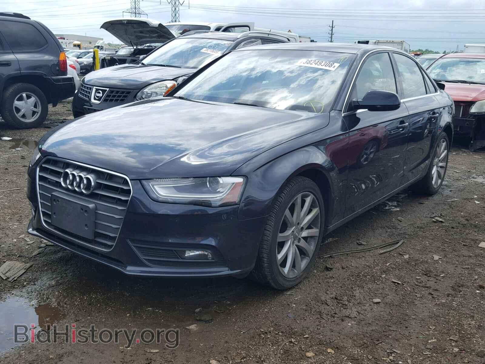 2013 AUDI A4 - VIN: WAUFFAFL9DN050739 - Фото 2