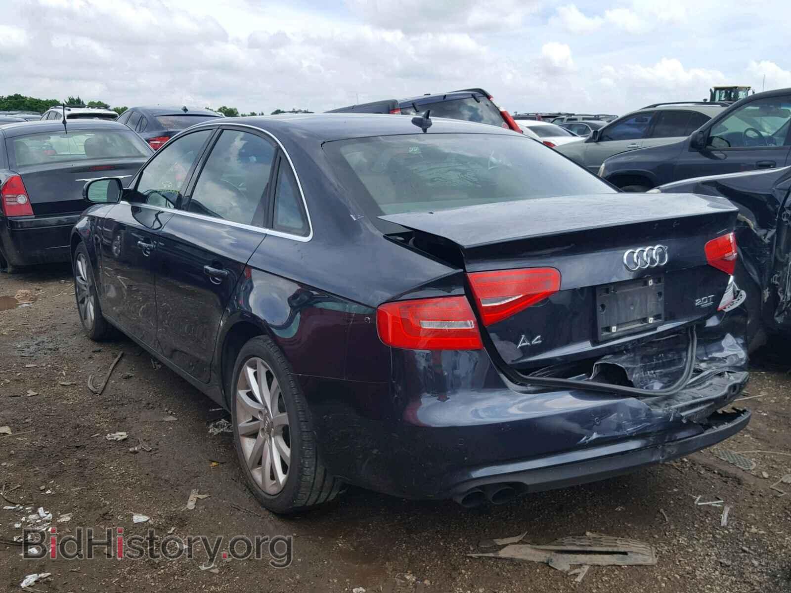 2013 AUDI A4 - VIN: WAUFFAFL9DN050739 - Фото 3