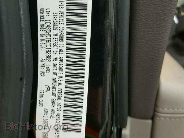 2012 DODGE DURANGO - VIN: 1C4SDHDT8CC182808 - Фото 10