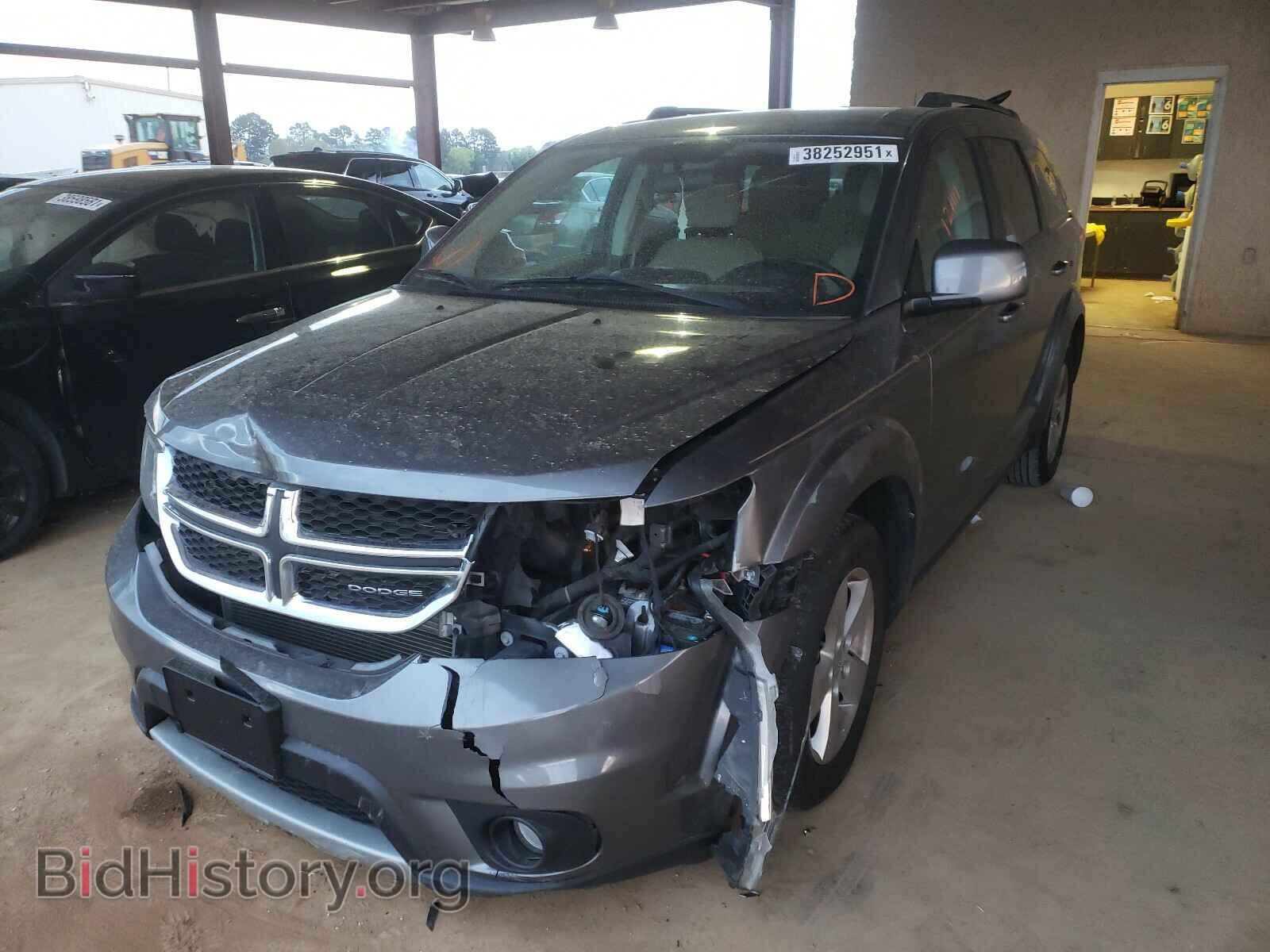 2012 DODGE JOURNEY - VIN: 3C4PDCBG8CT214515 - Фото 2