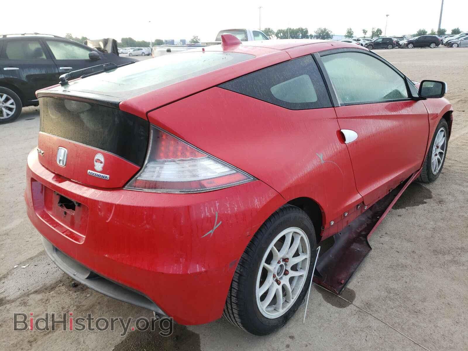 2011 HONDA CR-Z - VIN: JHMZF1D49BS005342 - Фото 4