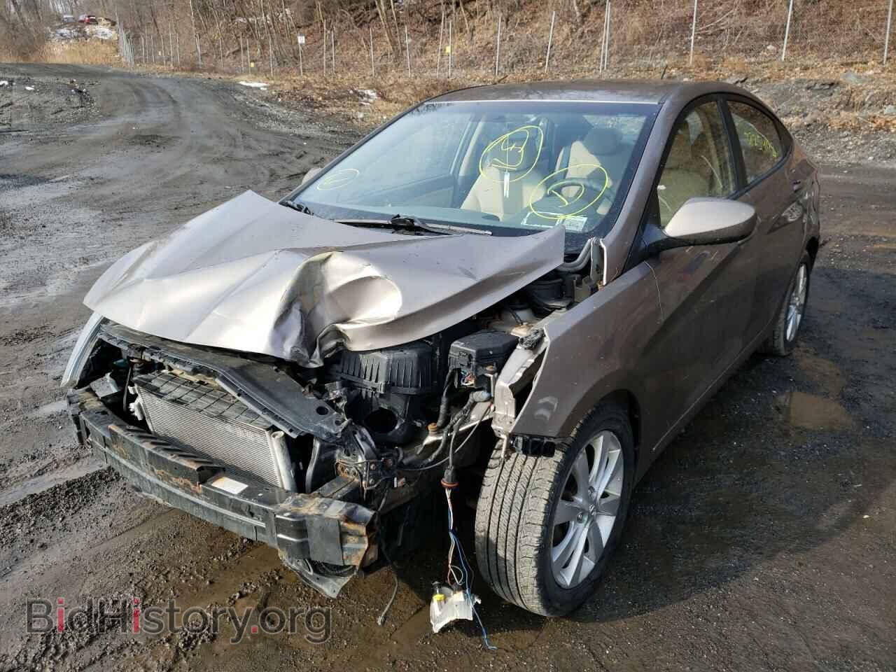 2012 HYUNDAI ACCENT - VIN: KMHCU4AE9CU085478 - Фото 2
