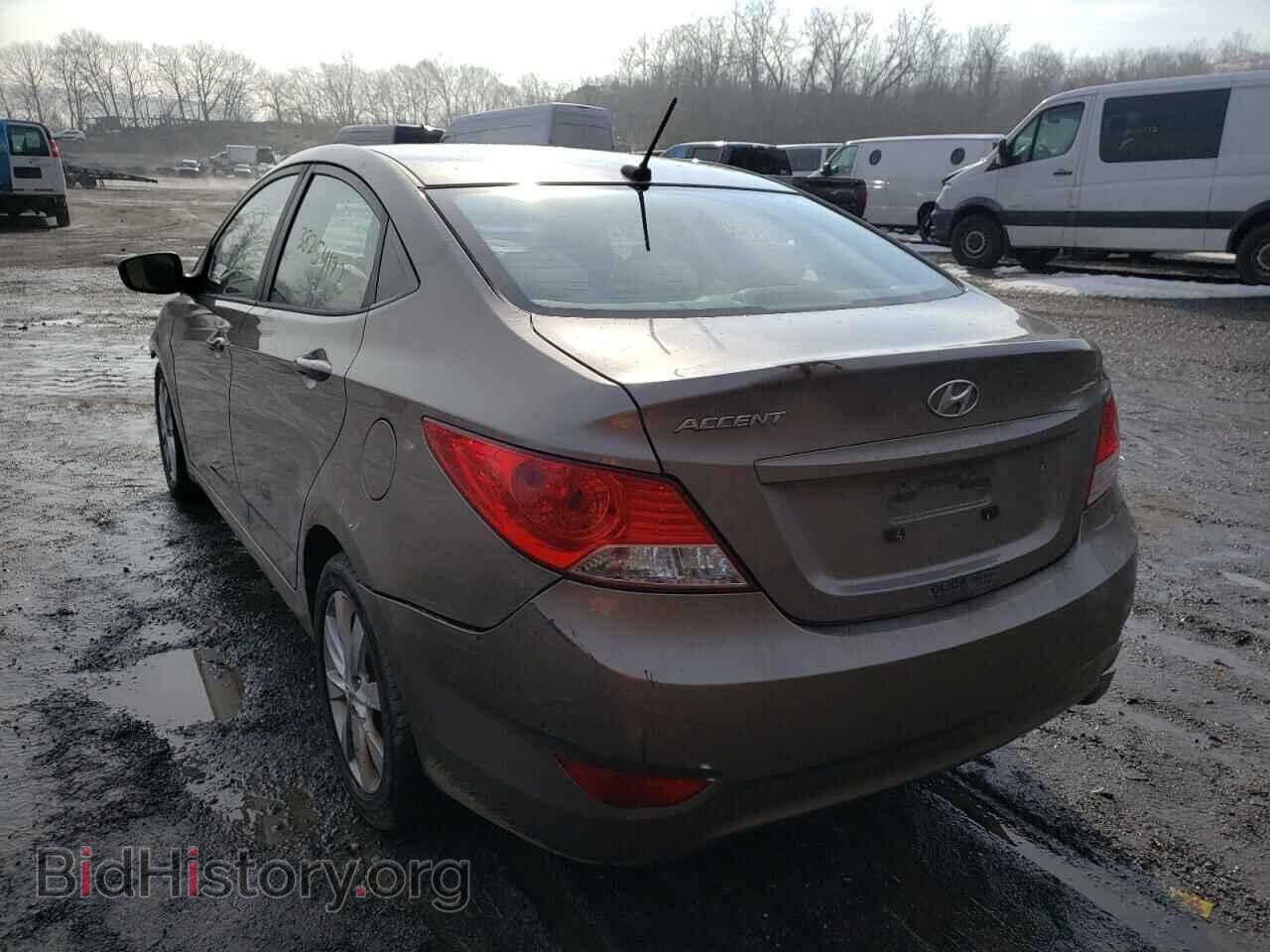 2012 HYUNDAI ACCENT - VIN: KMHCU4AE9CU085478 - Фото 3